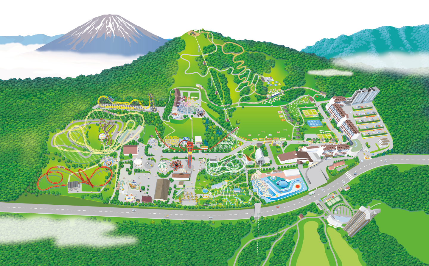 遊園地マップ