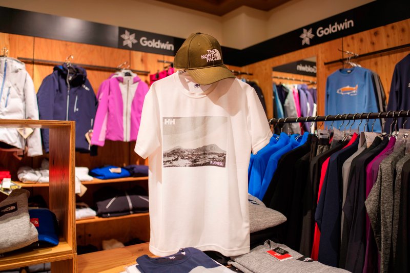 「THE NORTH FACE」「HELLY HANSEN」ルスツ限定オリジナル商品
