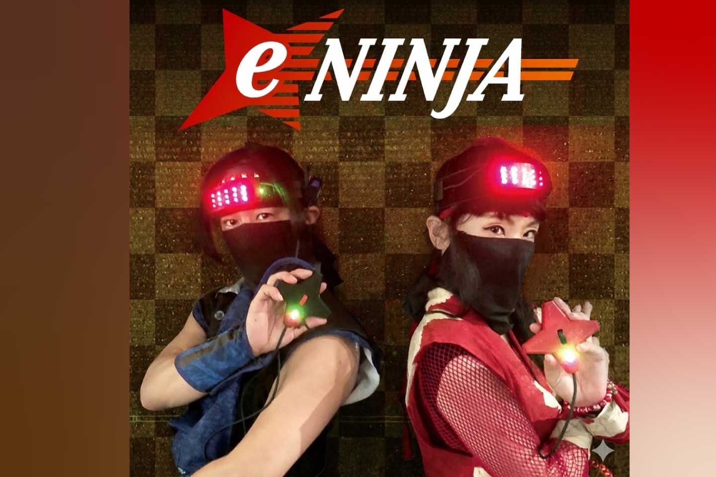レーザー手裏剣バトル「e-NINJA」