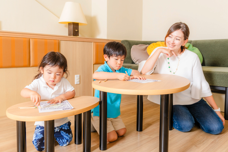 小さなお子様との滞在に嬉しい！キッズフレンドリールーム