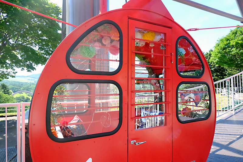 期間限定！観覧車に「夏祭り」ゴンドラが登場