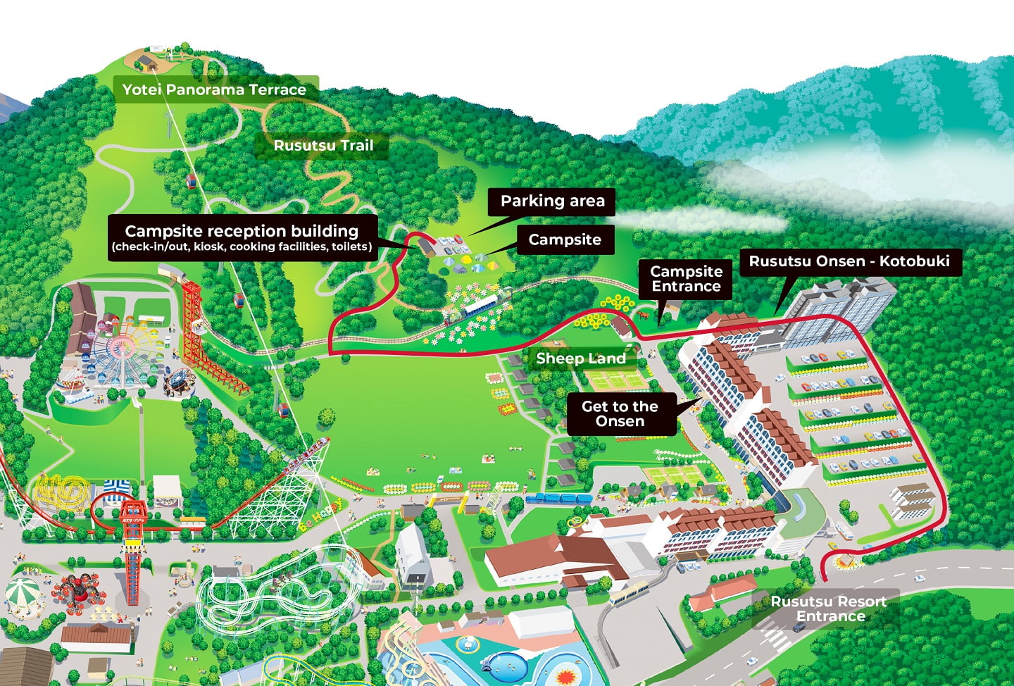 CAMPSITE MAP