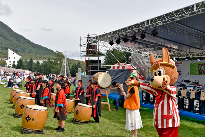 屋外イベントや野外フェス、バーベキュー会場はルスツにおまかせ!