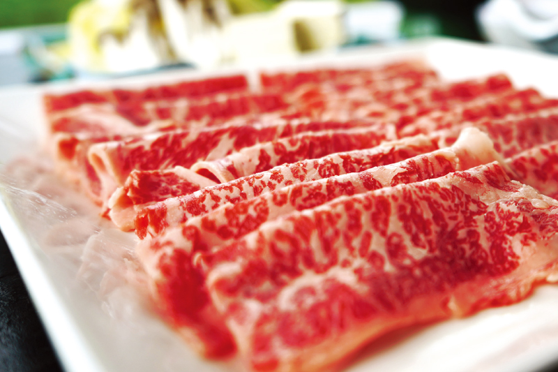 尽情享用北海道牛肉涮锅