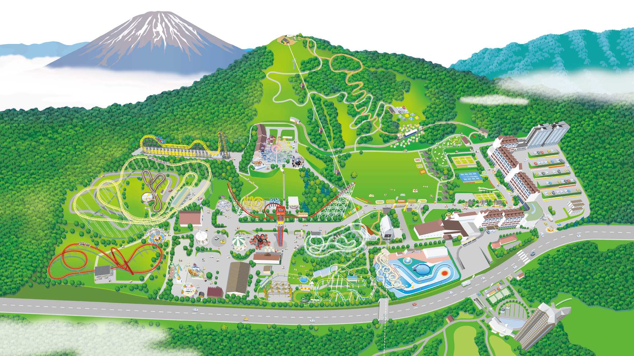 遊園地マップ