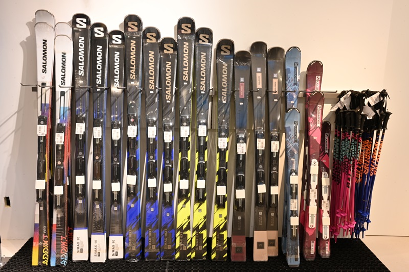 SKI / SNOWBOARD 両方揃えることができるのはSALOMONならでは