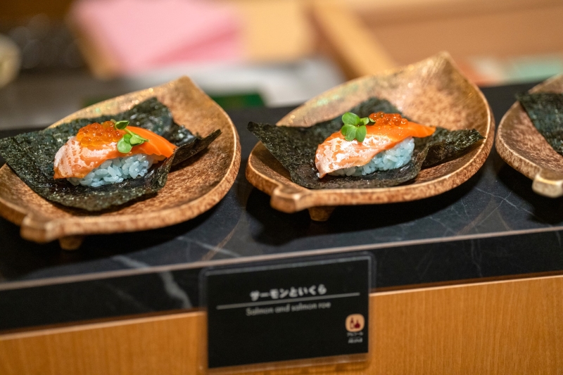 オリジナルのしゃりの手巻き