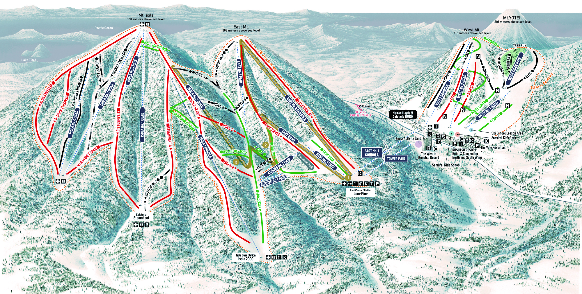 WINTER TRAIL MAP